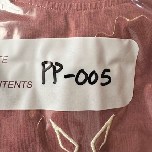 Gymroos Erupt Oversized Tee - Burgundy in Size Small - Picture 12 of 12